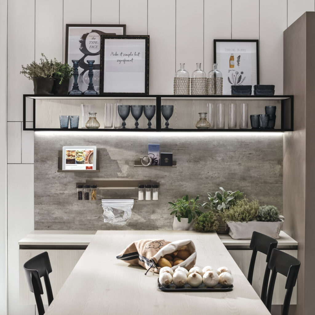 Profilo gola scavata Cucina Infinity Stosa moderna a Roma
